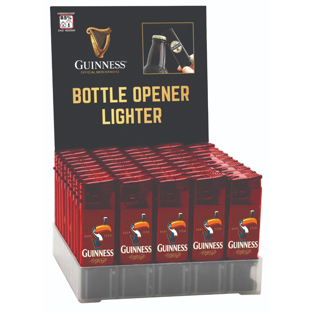 Guinness Bottle Opener Lighter - Gilroy Collection - Toucan