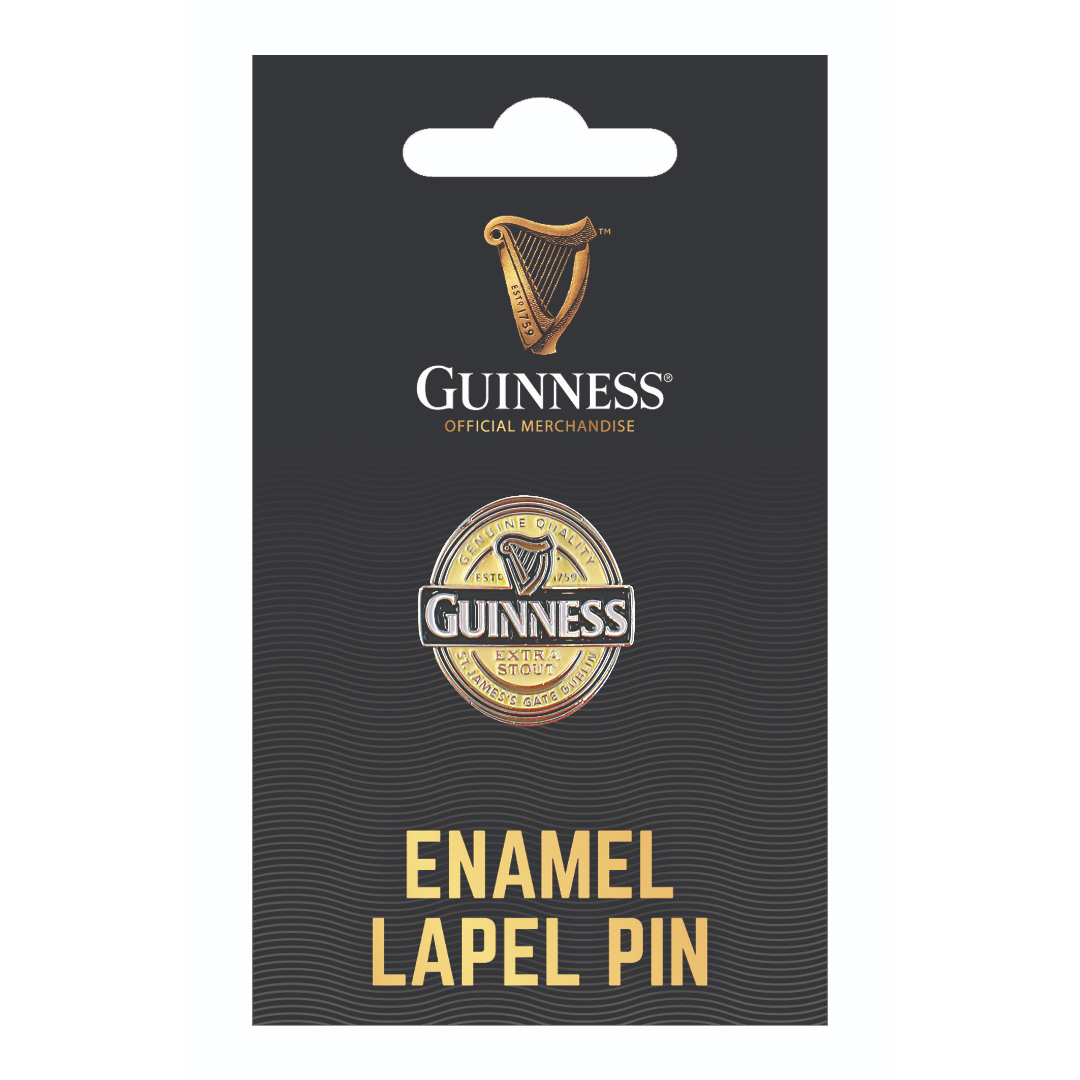 Guinness Enamel Lapel Pin