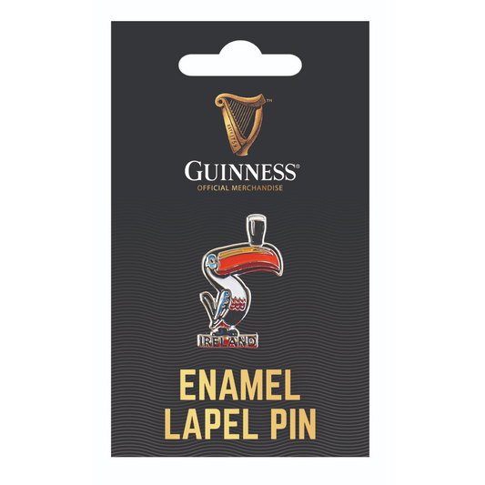 Guinness Enamel Lapel Pin - Toucan