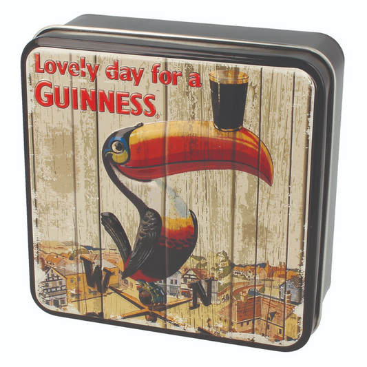 Guinness Luxury Fudge Gift Tin - Gilroy Collection - Toucan - 100g