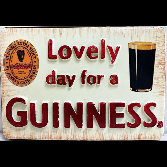 Guinness Lovely Day Magnet - Official Merchandise