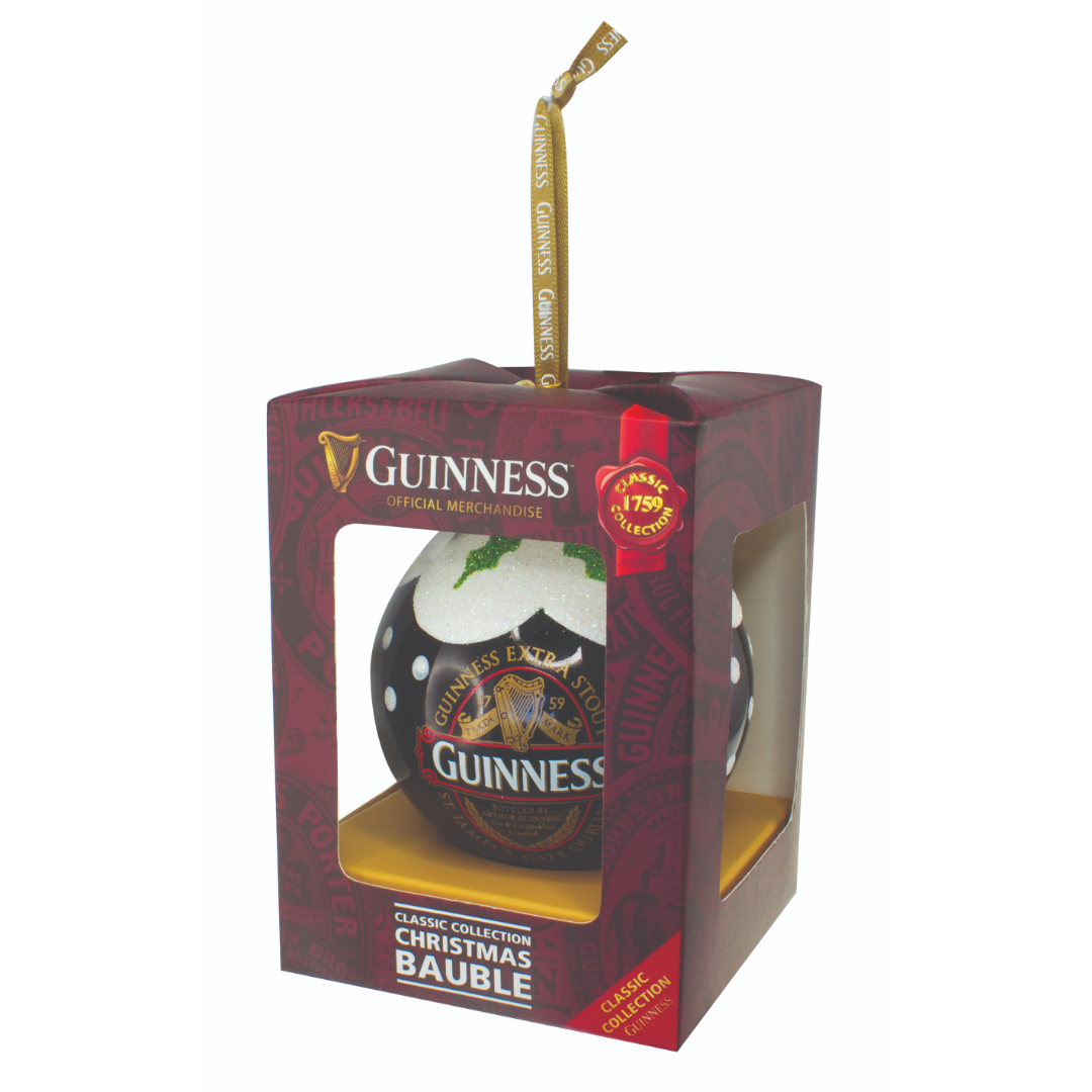 Guinness Christmas Bauble - RUBY RED COLLECTION