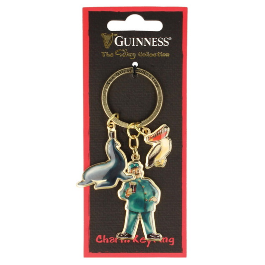 Guinness Charm Keyring - The Gilroy Collection