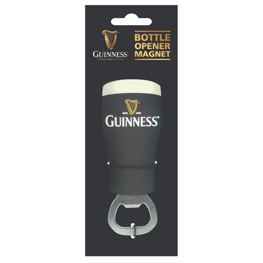 Guinness PVC Bottle Opener Magnet - PINT